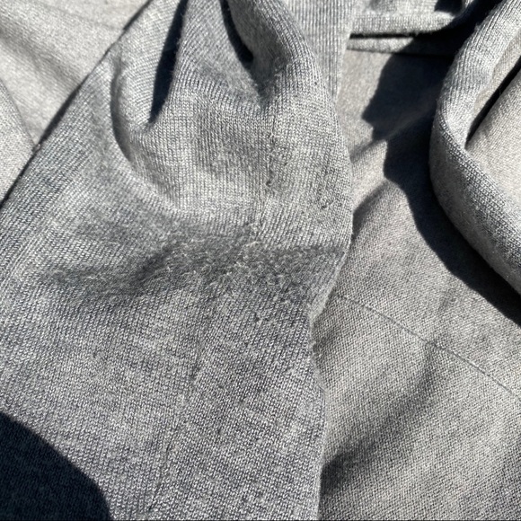 🐚 ZARA KNIT GREY BASIC CARDIGAN SWEATER! - Picture 11 of 12